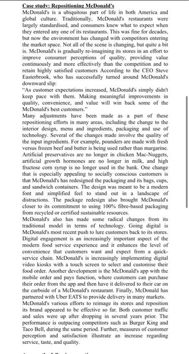 solve this as soon as possible please Case study: