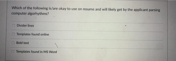 Which of the following is/are okay to use on