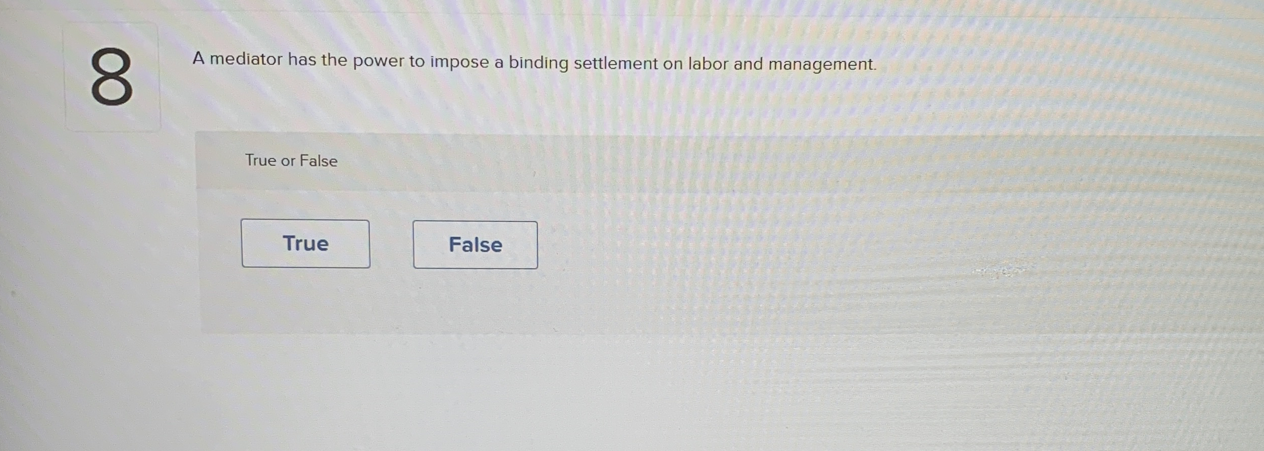 A mediator has the power to impose a binding