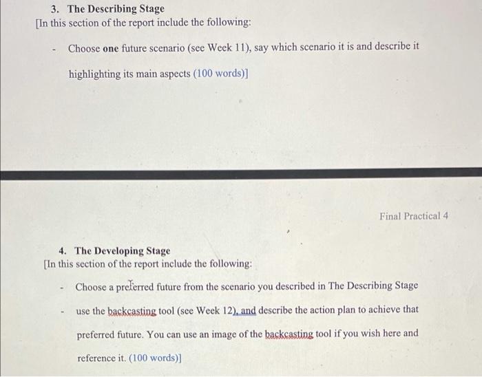 for Q3 for Q4 this is a sample wrte about