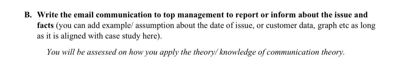 In answer paper, you need to put questions before