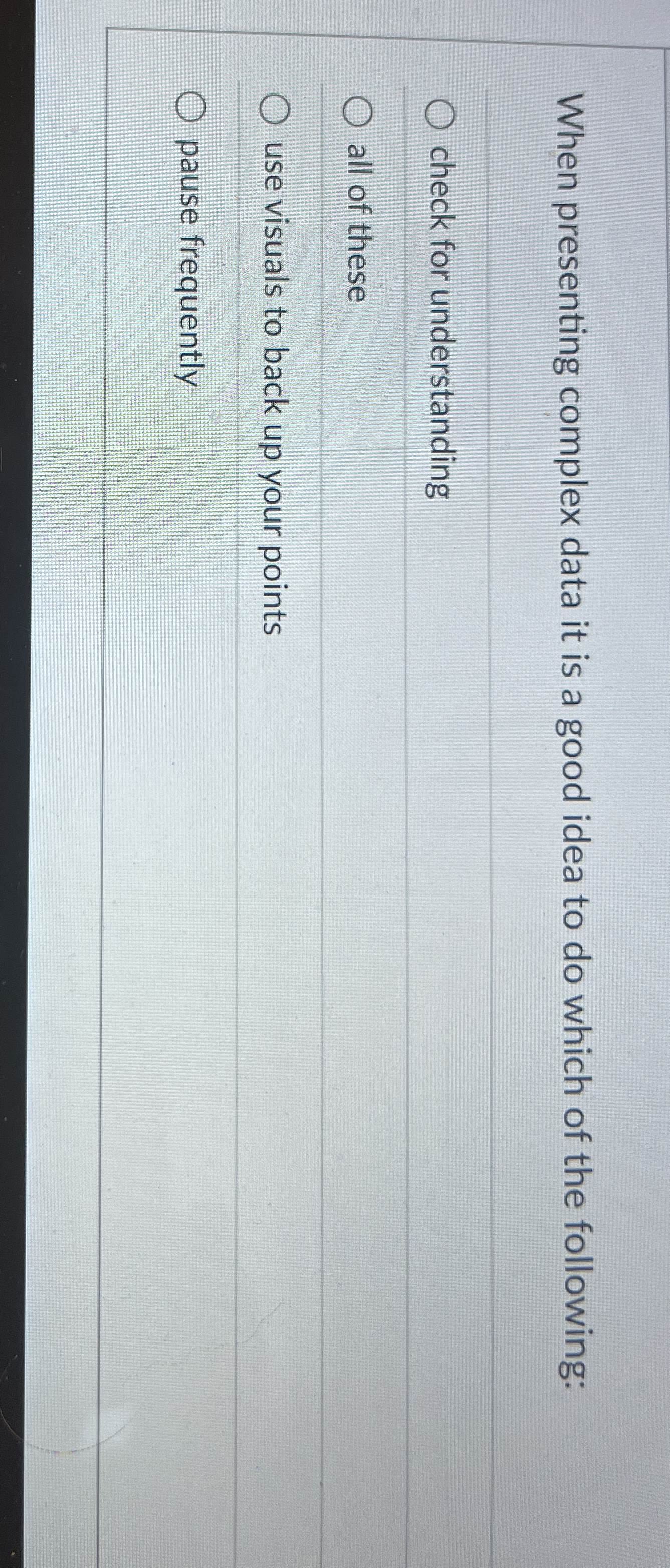 Because men tend to use communication to assert