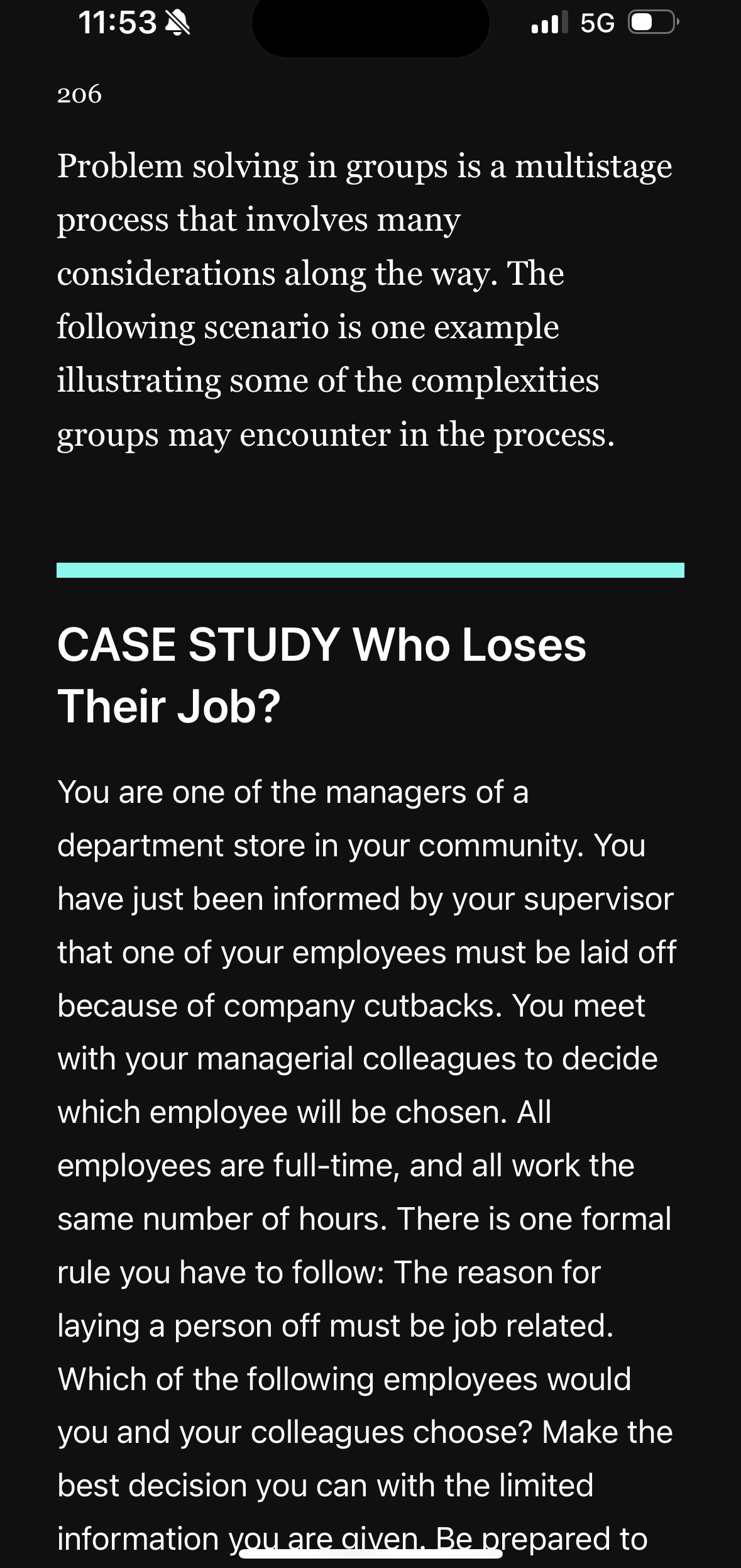 1 1 : 5 3 5 G 2 0 6 Problem solving in groups is