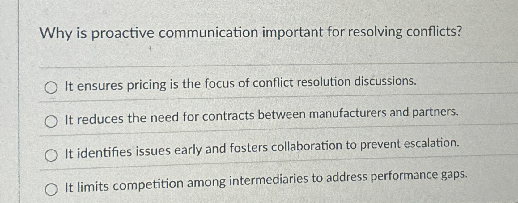 Why is proactive communication important for