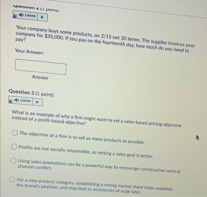 Questo punto Listen Your company buys some