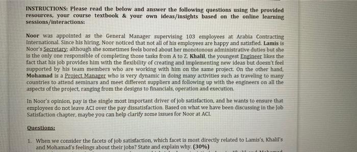 HRM qustion, can u help me plz INSTRUCTIONS: