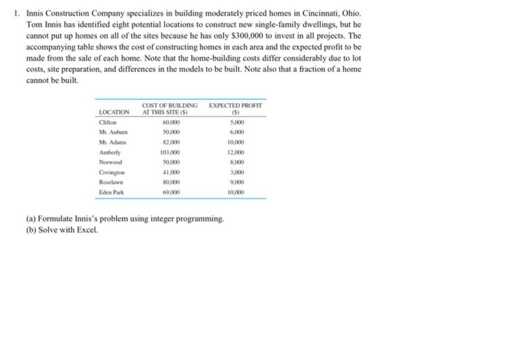 Please show the answer step by step using Excel