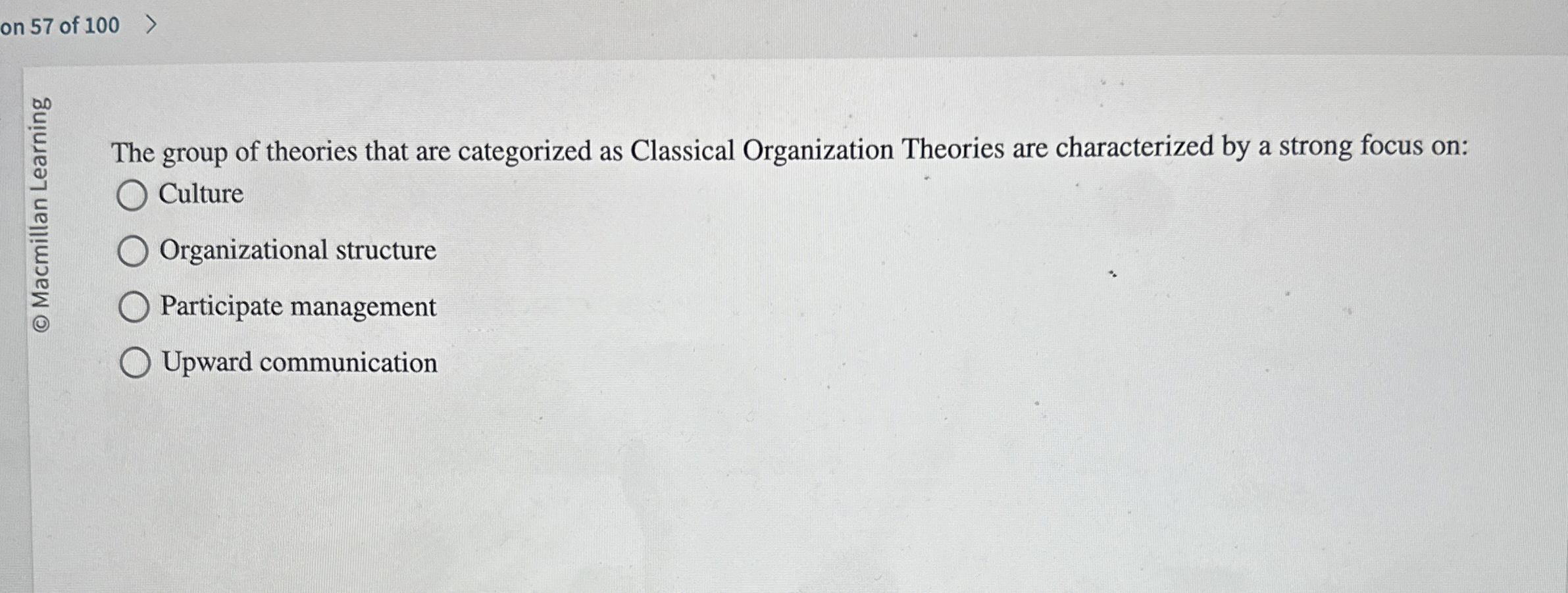 on 5 7 of 1 0 0 The group of theories that are