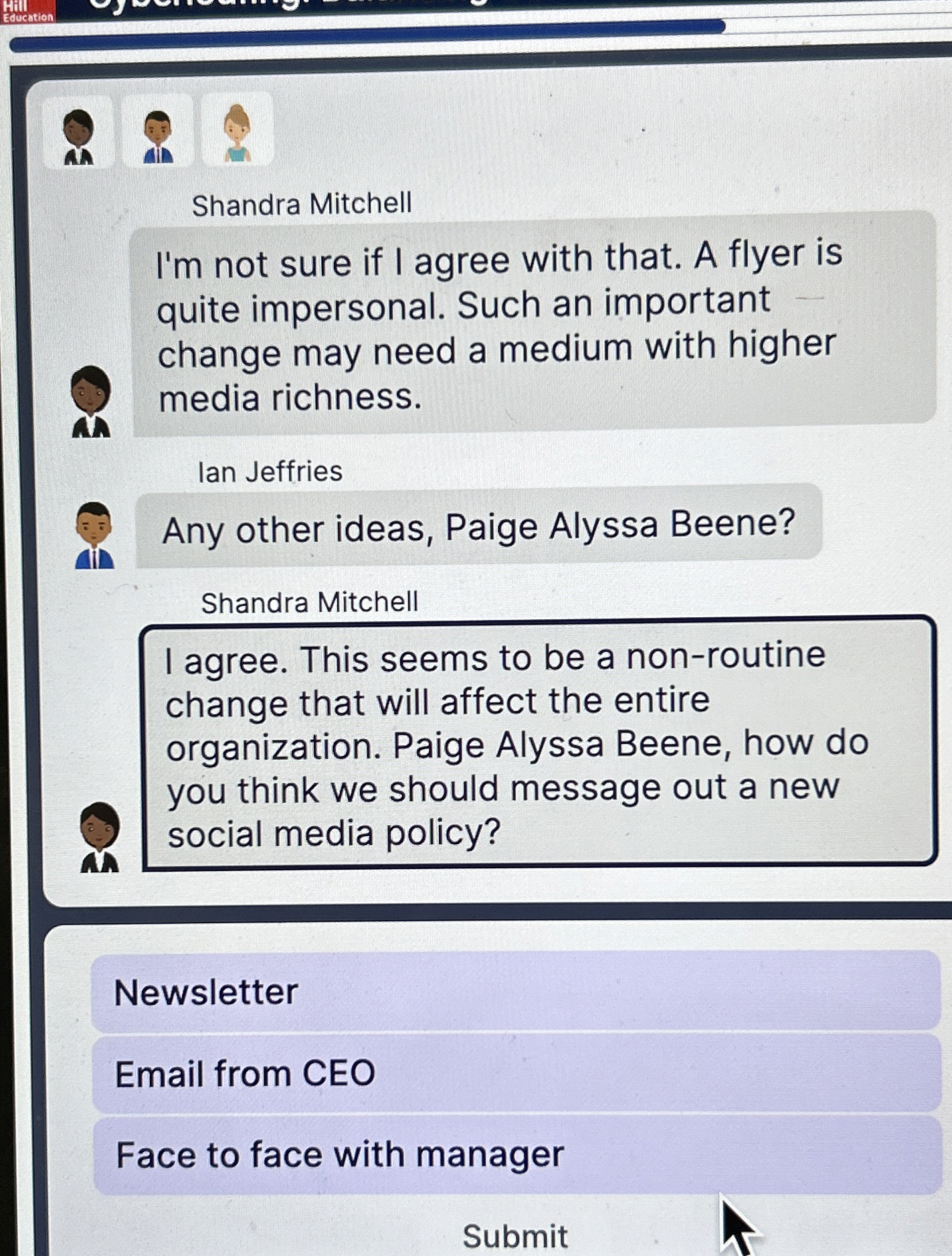 Shandra Mitchell I ' m not sure if I agree with