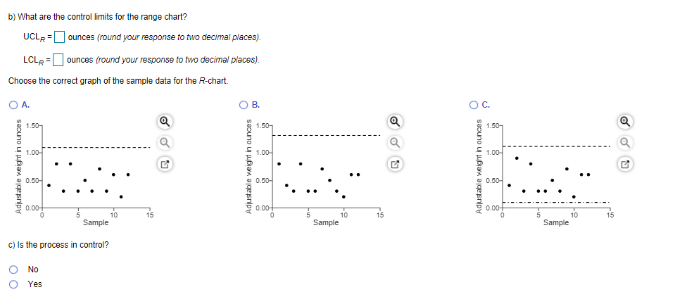 Refer to the table Factors for Computing Control