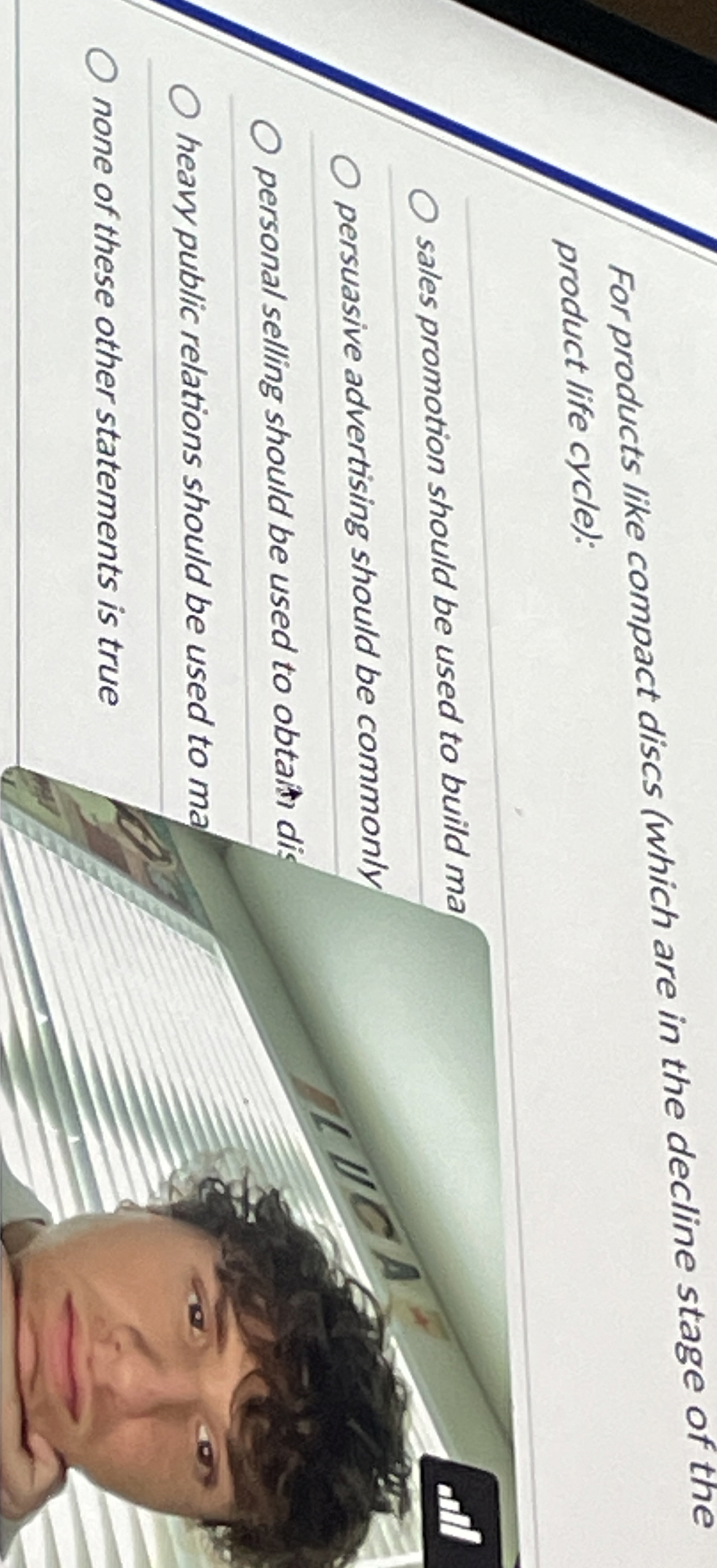 For products like compact discs ( which are in