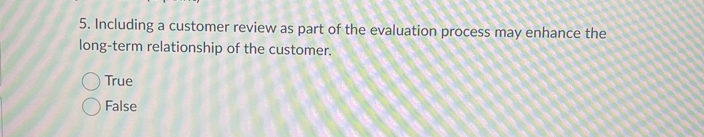 Including a customer review as part of the