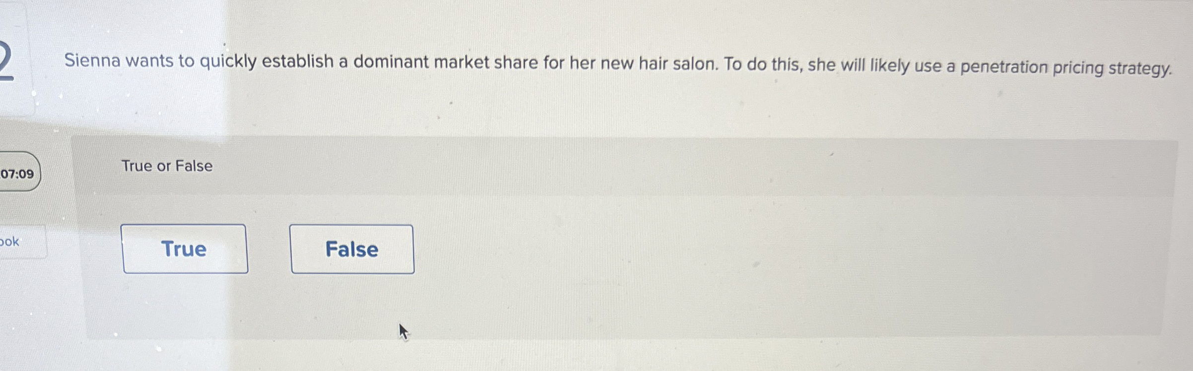 Sienna wants to quickly establish a dominant