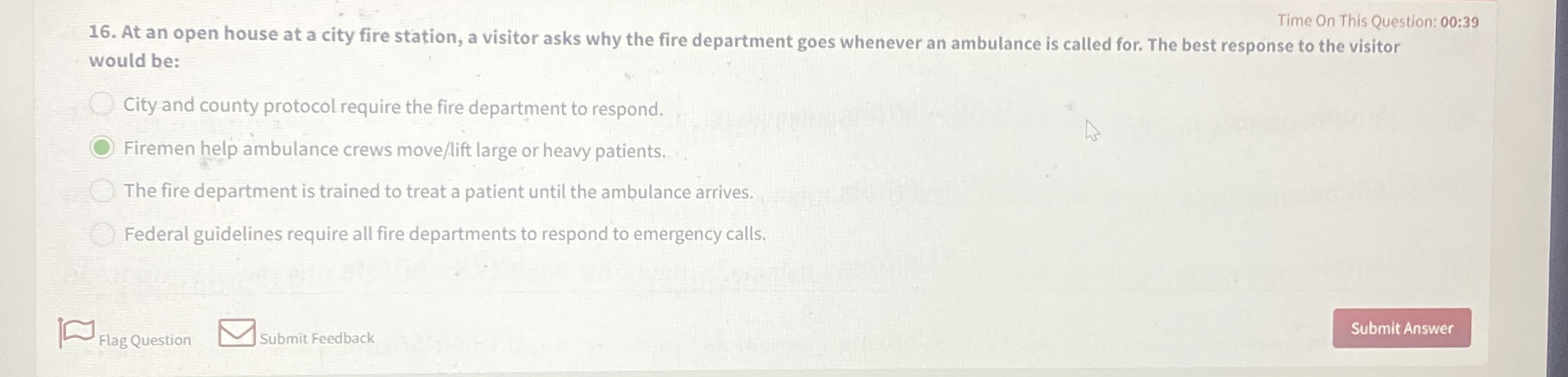 Time On This Question: 0 0 : 3 9 1 6 . At an open