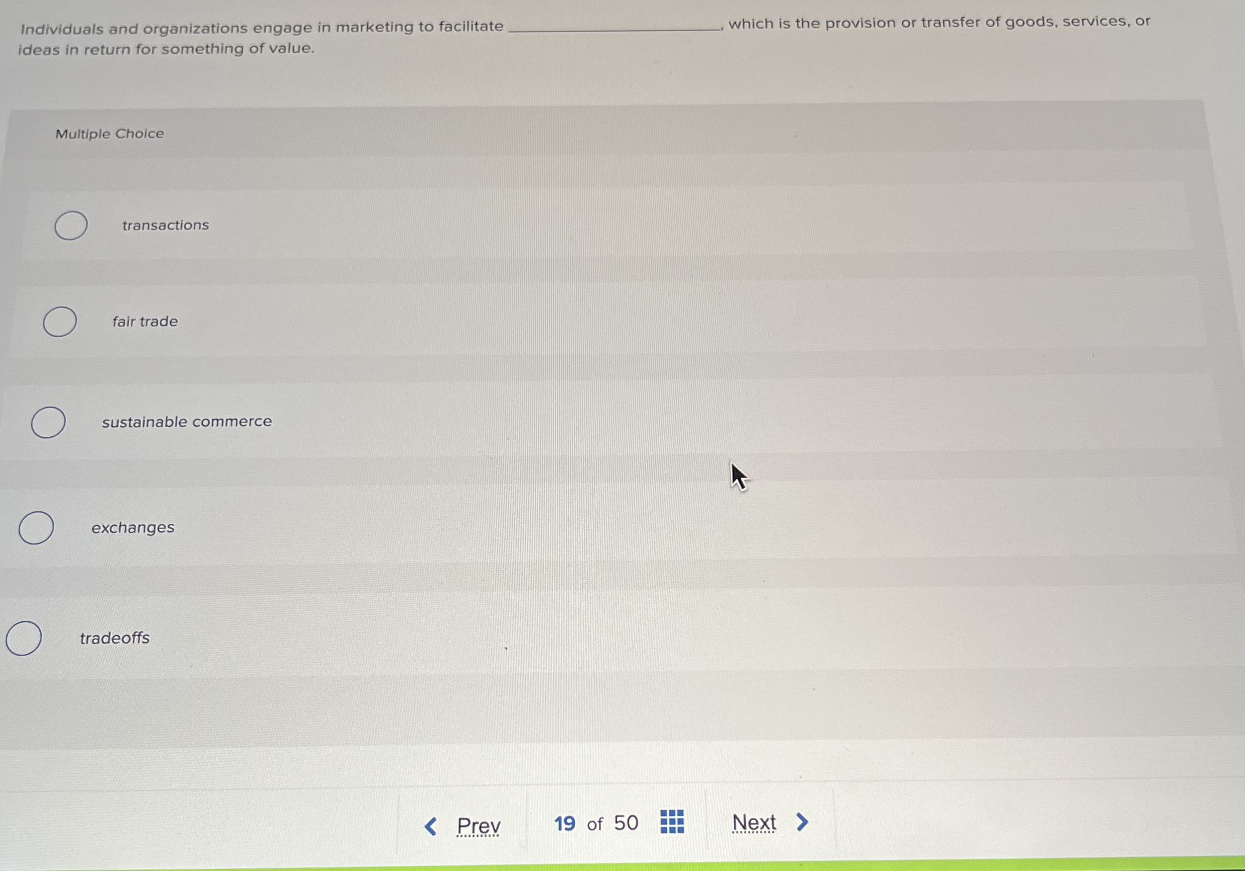 Individuals and organizations engage in marketing