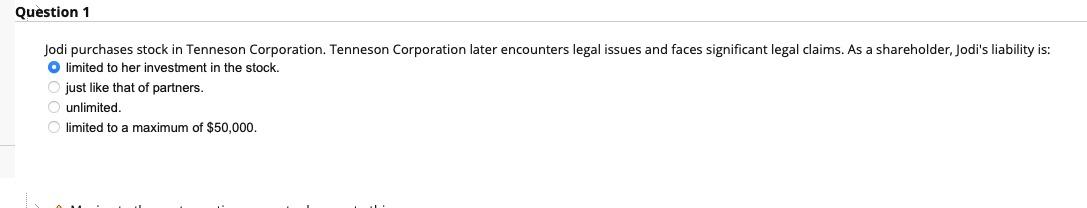 it is Legal Environment of Business Question 1