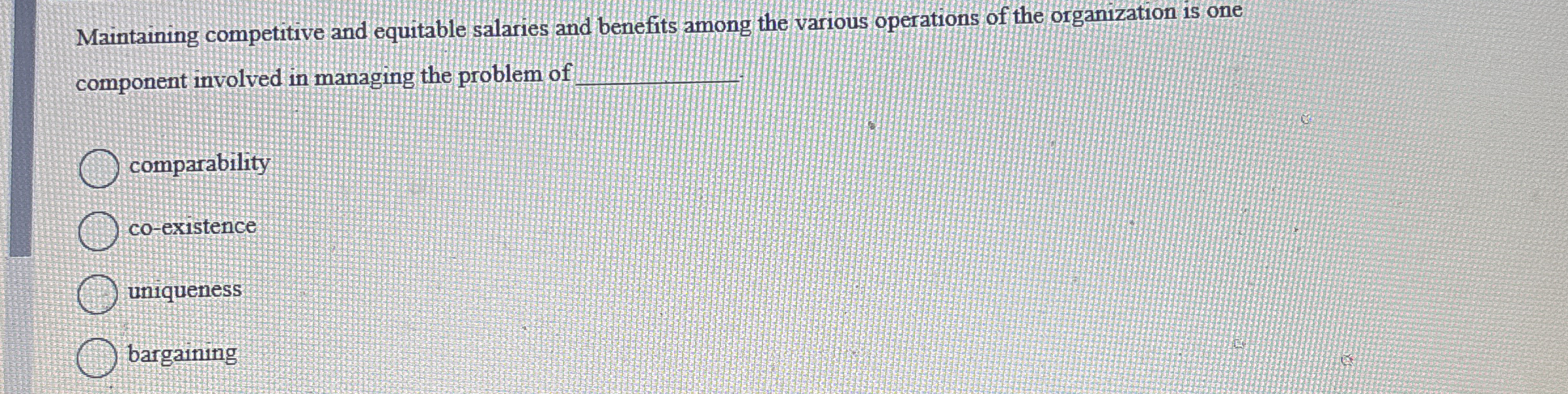 Maintaining competitive and equitable salaries