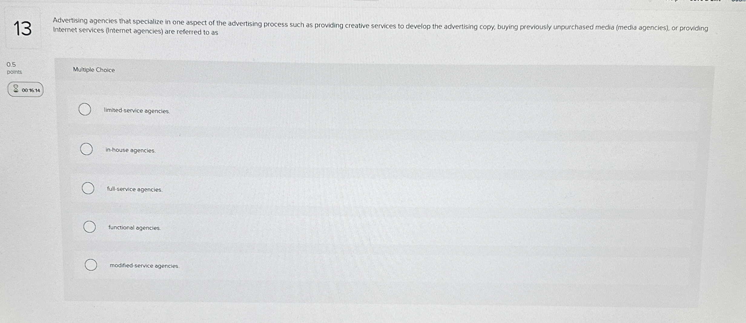 1 3 Internet services ( Internet agencies ) are