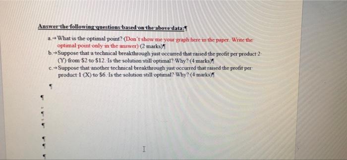 Answer the following questions based on the above