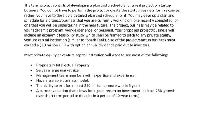 please help me do the first part of this project