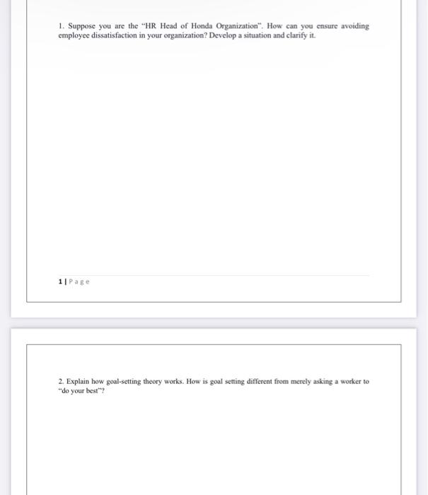 please answer two questions properly and fast 1.
