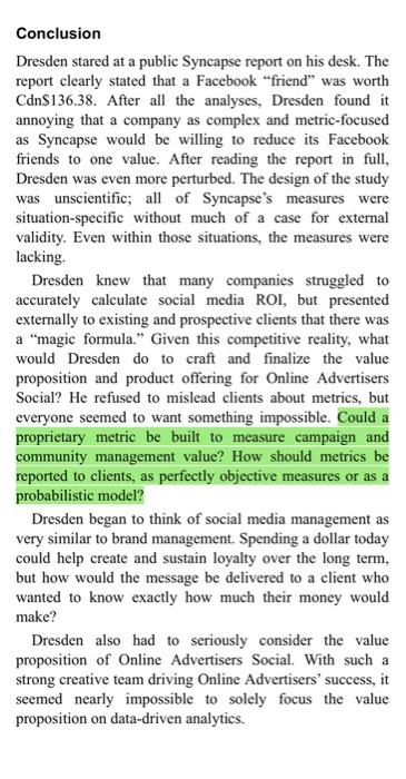 what would Dresden do to craft and finalize the