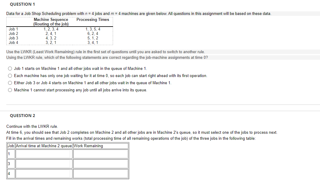 Please only do problem 2. However, it relies on