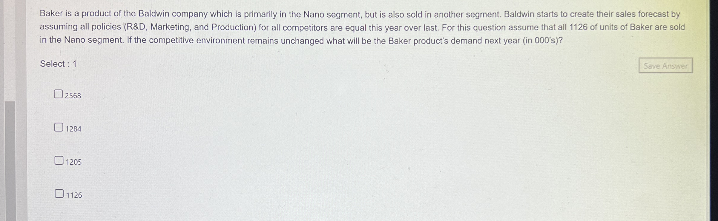 Baker is a product of the Baldwin company which