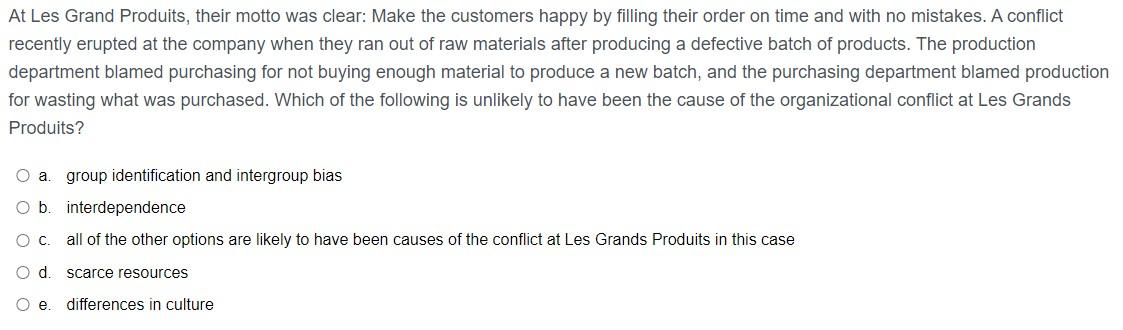 At Les Grand Produits, their motto was clear: