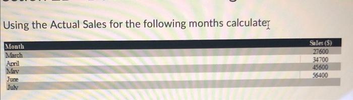 This is a two part question: a) using the