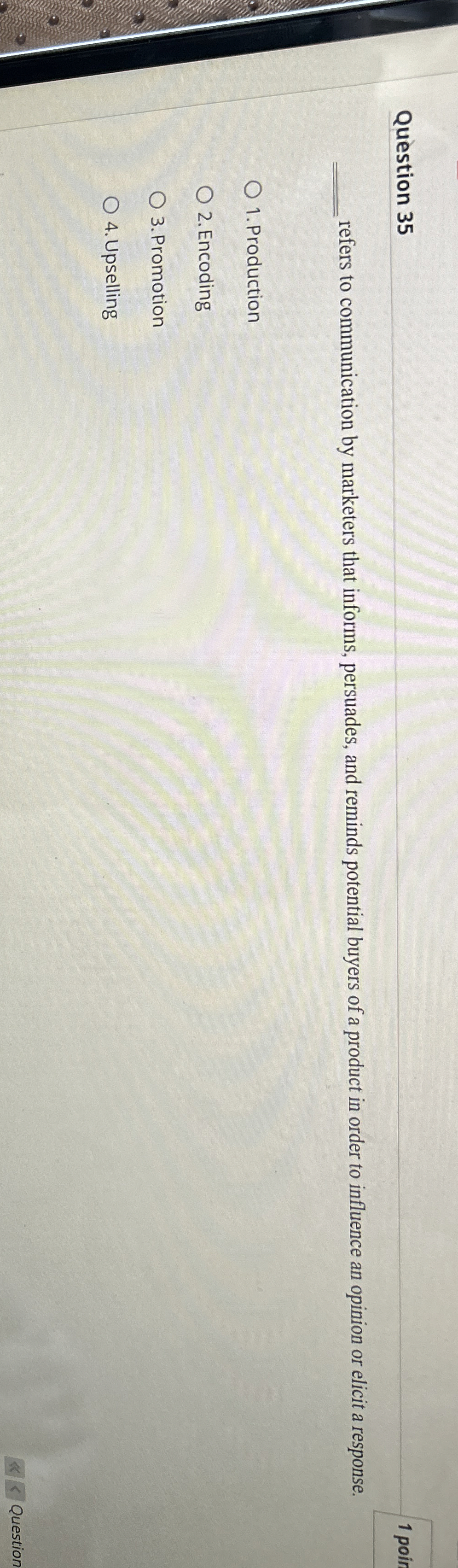 Question 3 5 1 poin refers to communication by