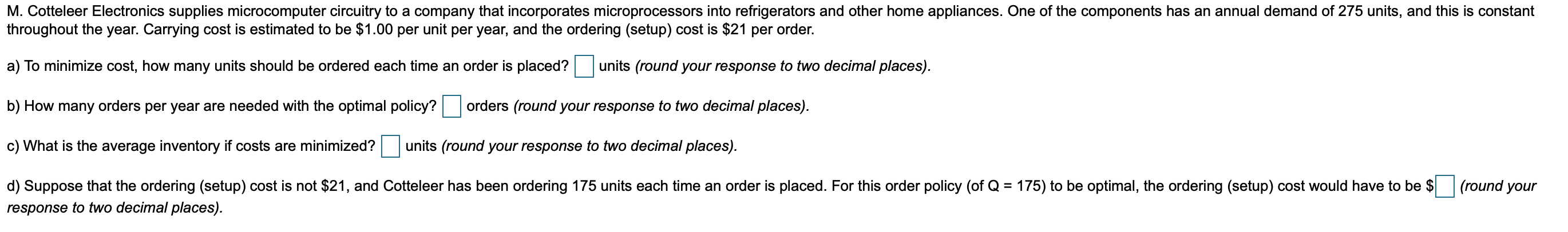 M. Cotteleer Electronics supplies microcomputer