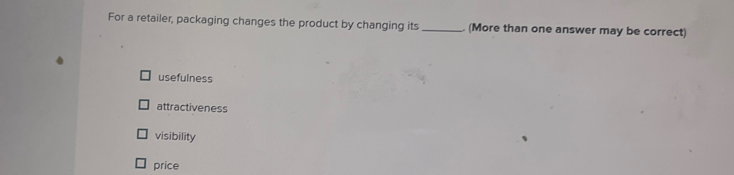 For a retailer, packaging changes the product by