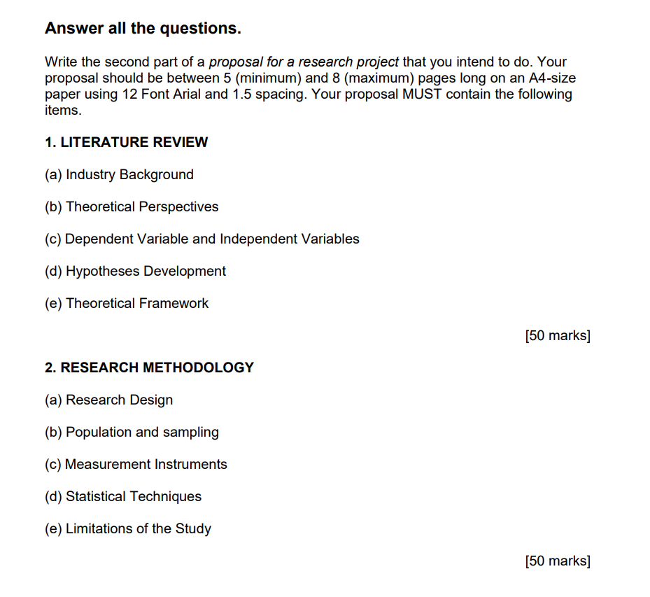 Proposal topic: Walmart UK Answer all the