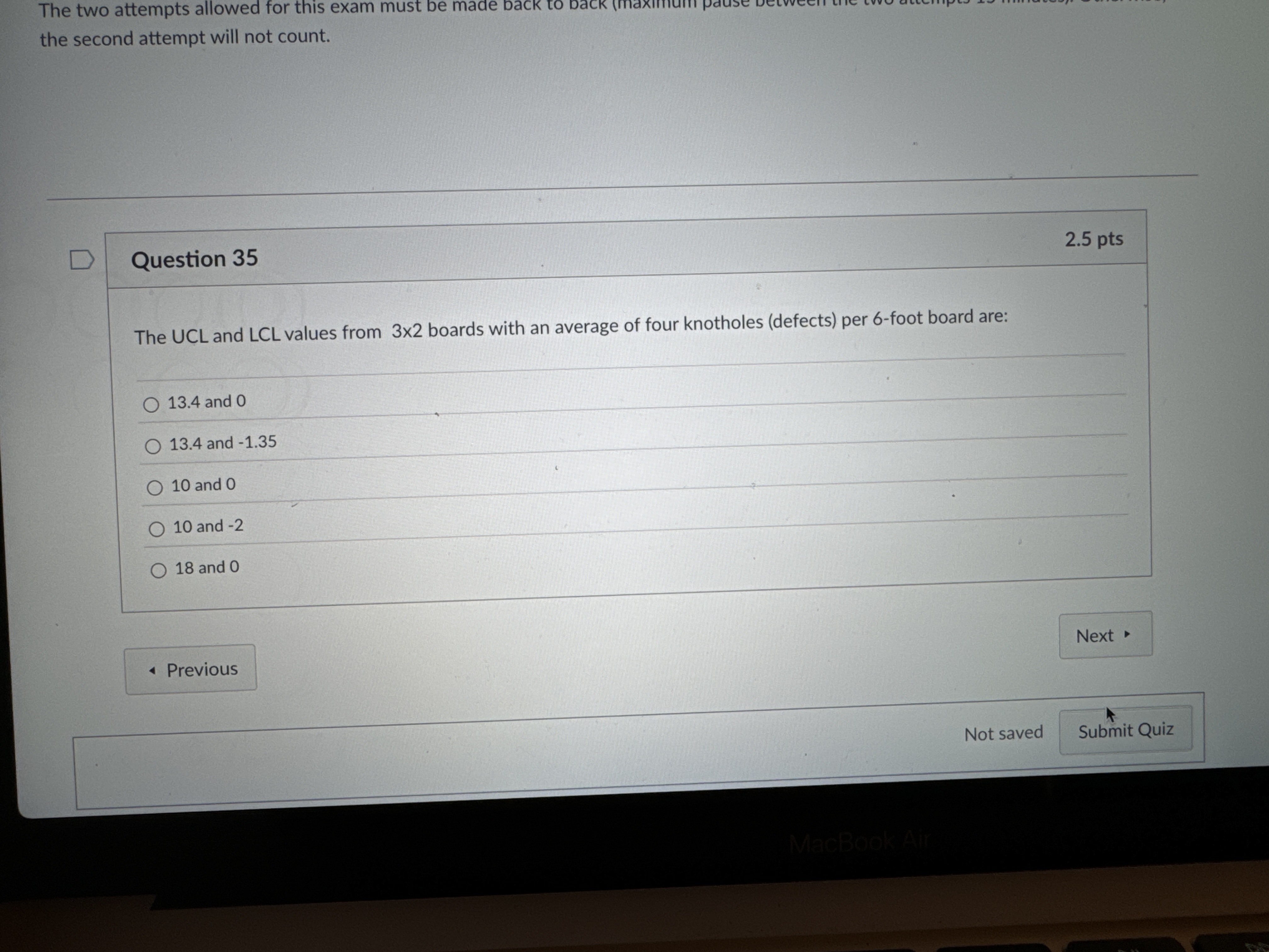 Question 3 5 The UCL and LCL values from \ ( 3 \