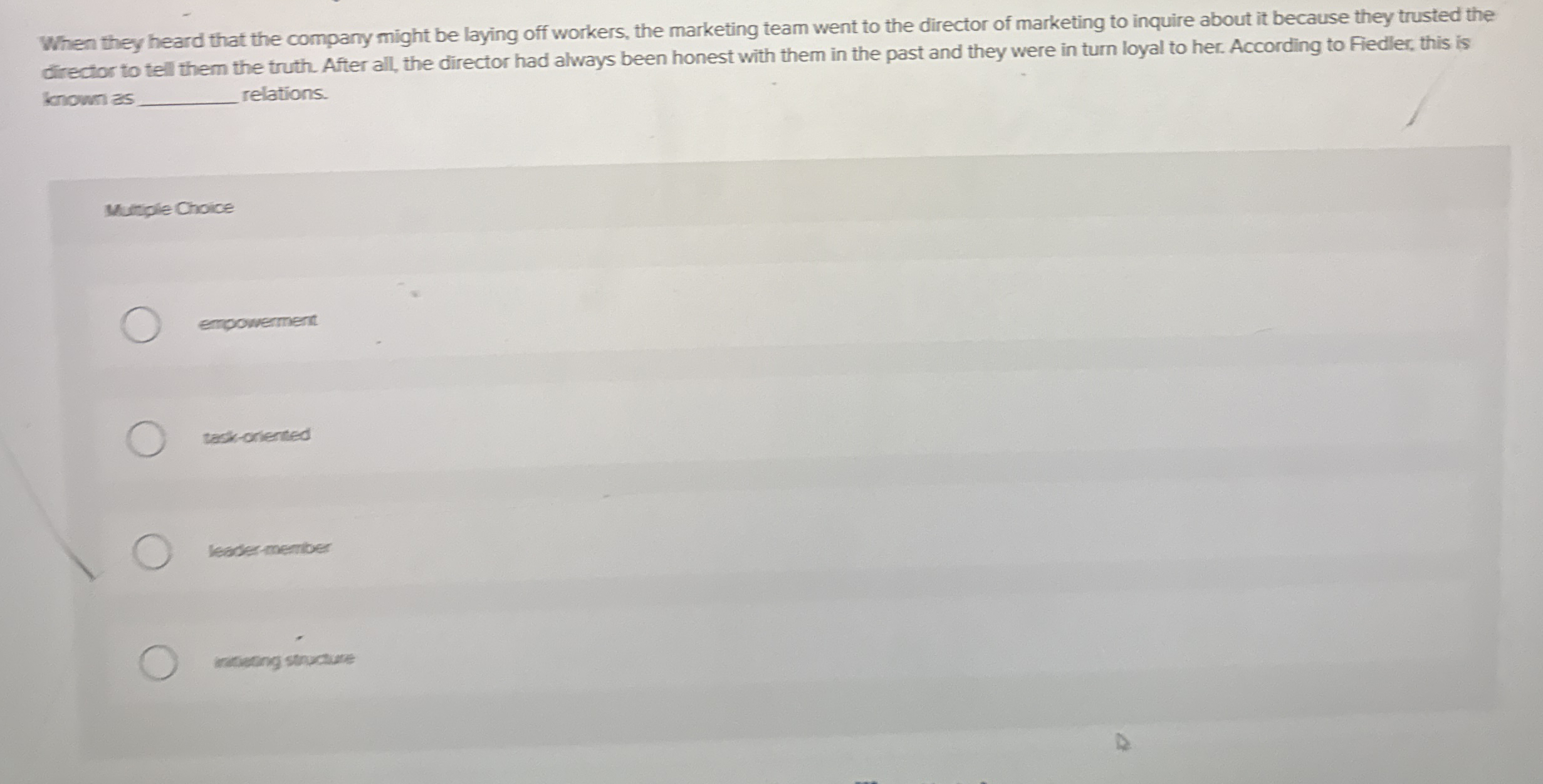 When they heard that the company might be laying