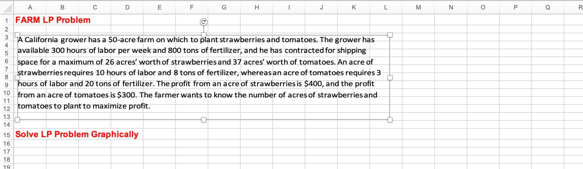 Solve the following problem. Please show work