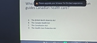 Whicl ? ? ? ? Please upgrade your browser for the
