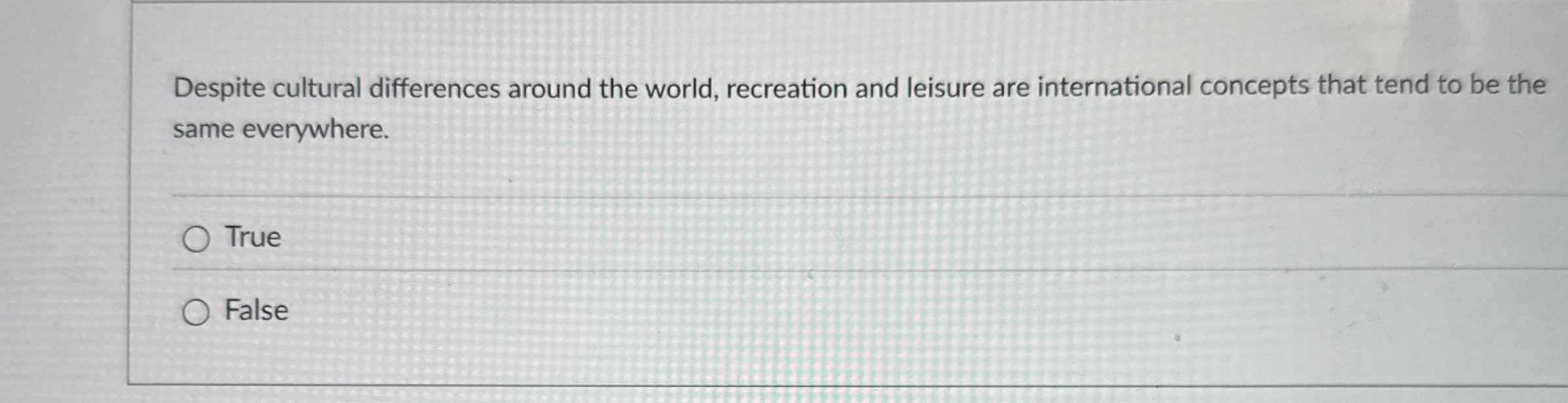 Despite cultural differences around the world,