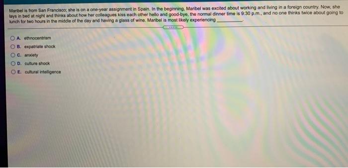 Thank you in advance Maribel is from San