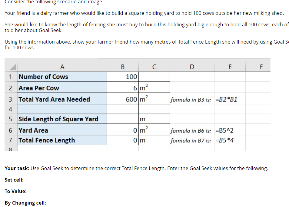 Consider the following scenario and image. Your