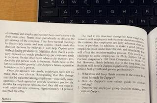 Please Read below and answer questions that I