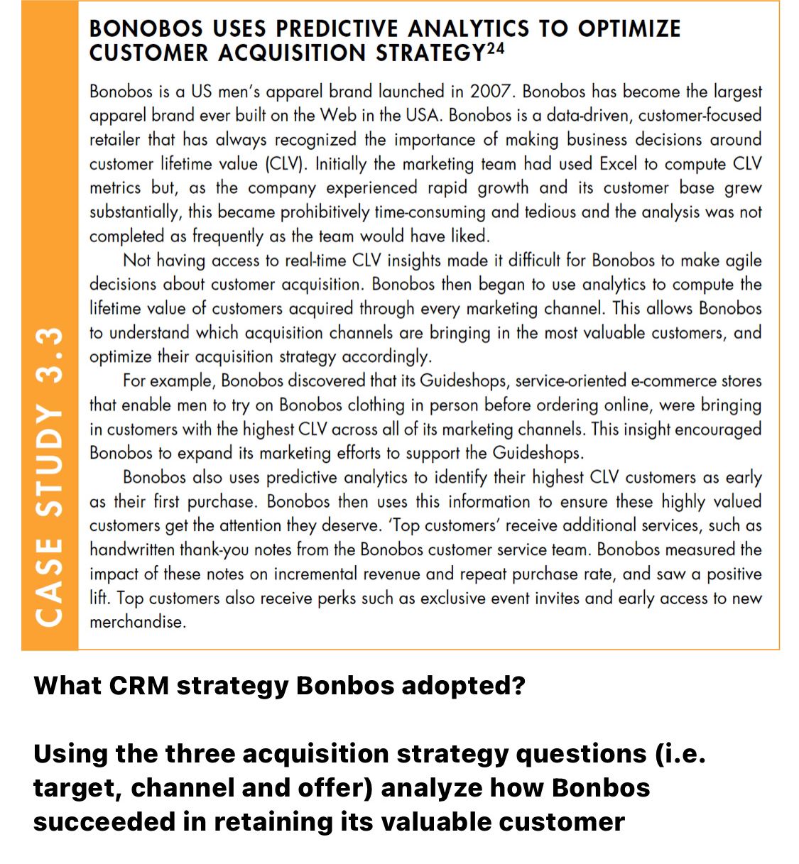 BONOBOS USES PREDICTIVE ANALYTICS TO OPTIMIZE