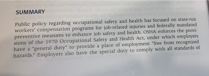 1. Should OSHA's enforcement activities be