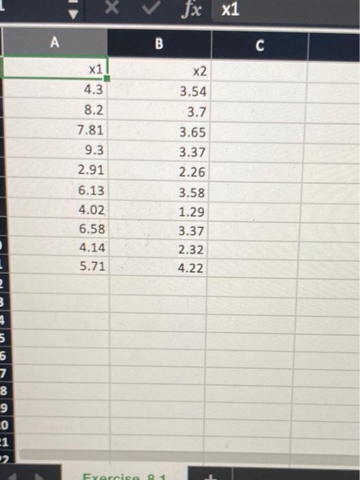 Help The accompanying data file contains 10