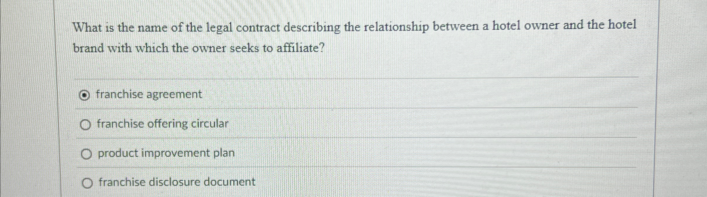 What is the name of the legal contract describing
