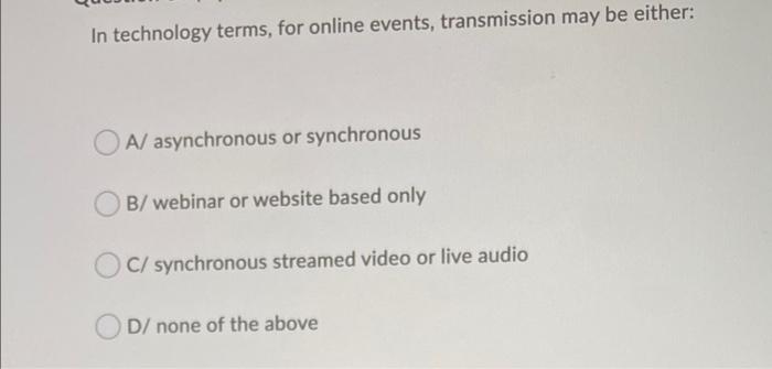 this is event manamgnet In technology terms, for