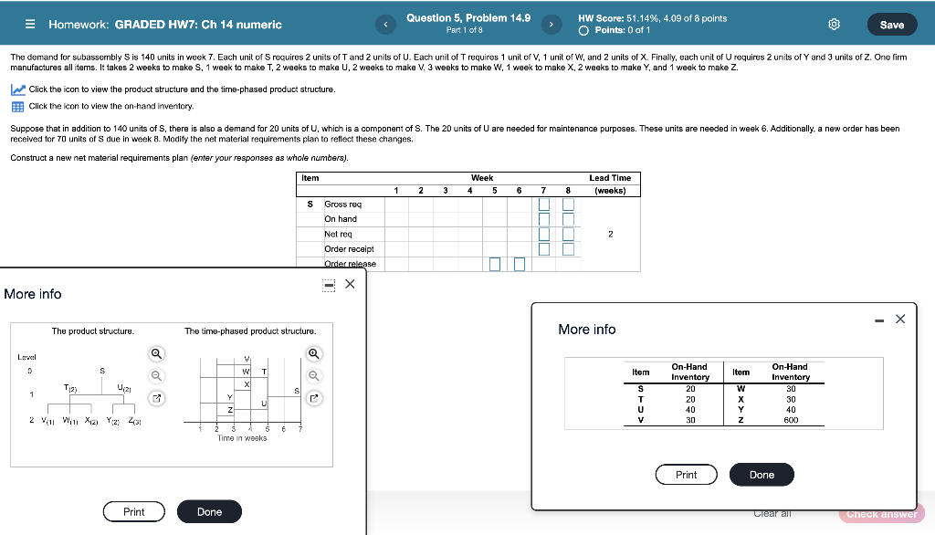 E Homework: GRADED HW7: Ch 14 numeric Question 5,