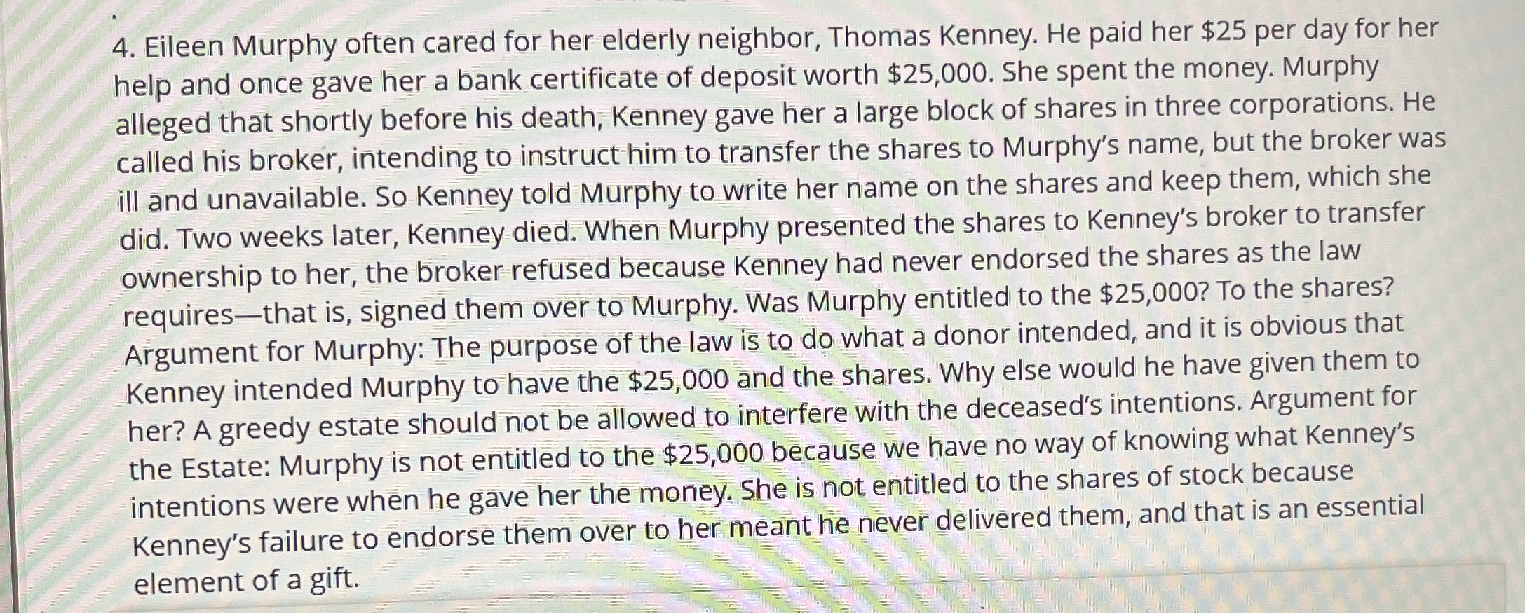 Eileen Murphy often cared for her elderly