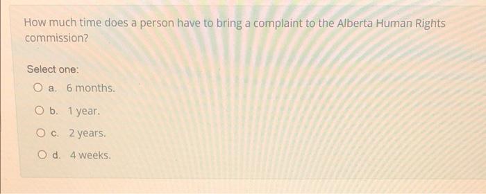 How much time does a person have to bring a